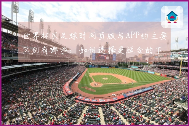 世界杯买足球时网页版与APP的主要区别有哪些，如何选择更适合的下注方式？